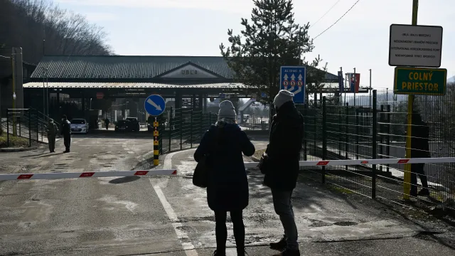 Hraniční přechody mezi Slovenskem a Ukrajinou byly asi dvě hodiny zavřené