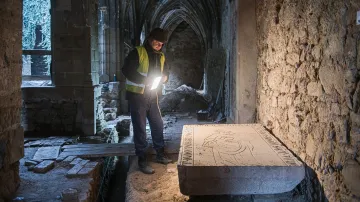 Revitalizace a archeologický výzkum v klášteře Rosa coeli