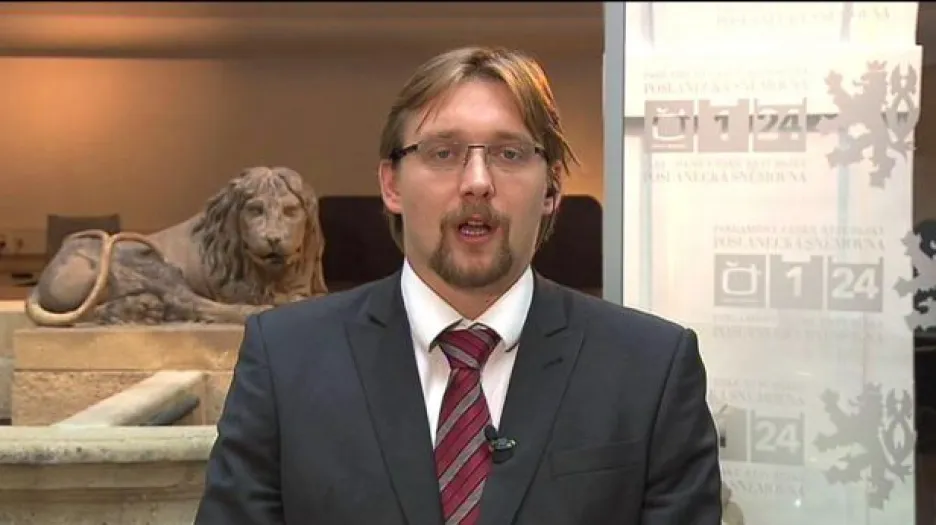 Ministr dopravy Pavel Dobeš ve Studiu ČT24