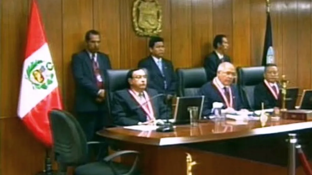 Soud s Albertem Fujimorim