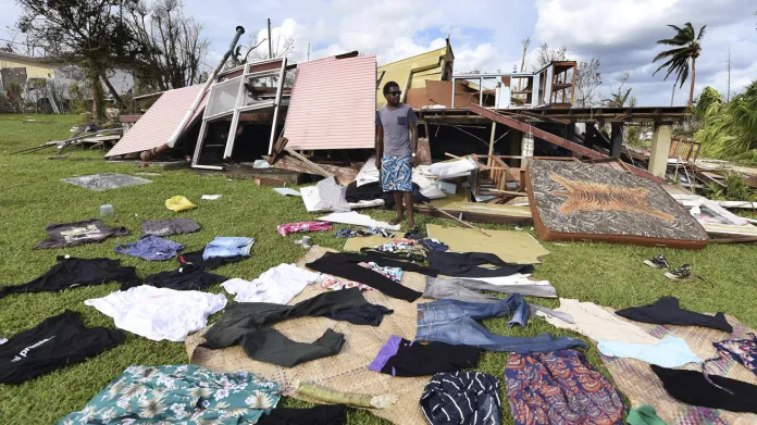 Obyvatelé Vanuatu likvidují následky bouře Pam
