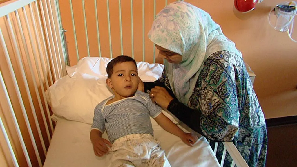 Malý Salem s matkou