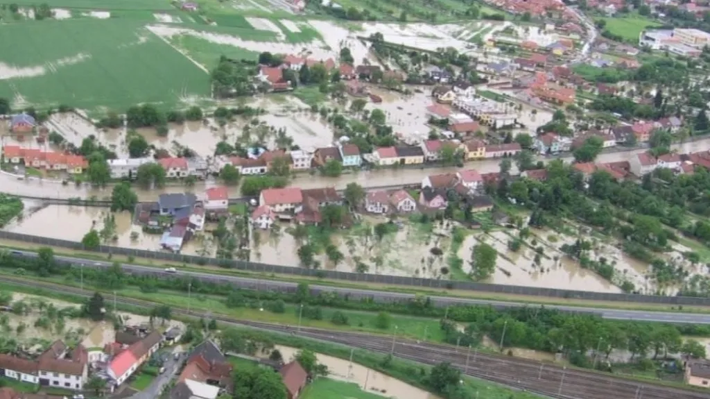 Povodně v Napajedlech