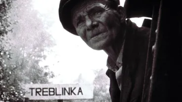 Záběr z filmu Šoa