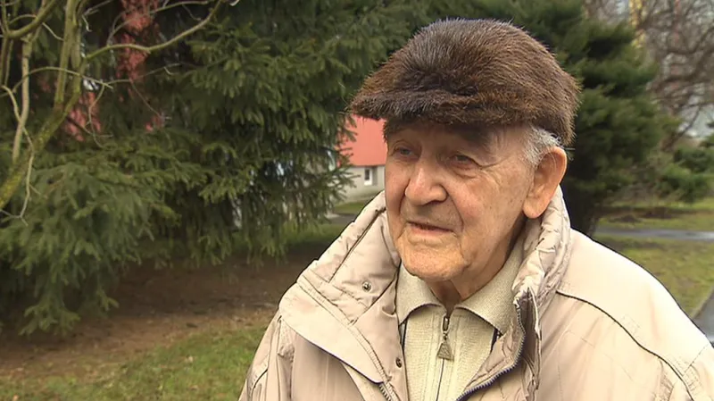 Pamětník koncentračního tábora v Bystřici Vladimír Tuček