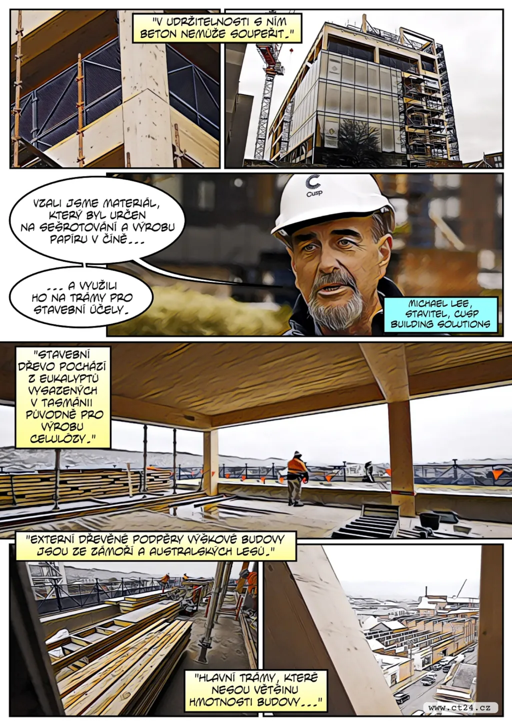 Dřevo může být materiálem budoucnosti