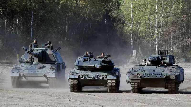 Německá armáda v akci