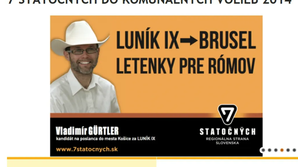 Předvolební plakát Vladimíra Gürtlera
