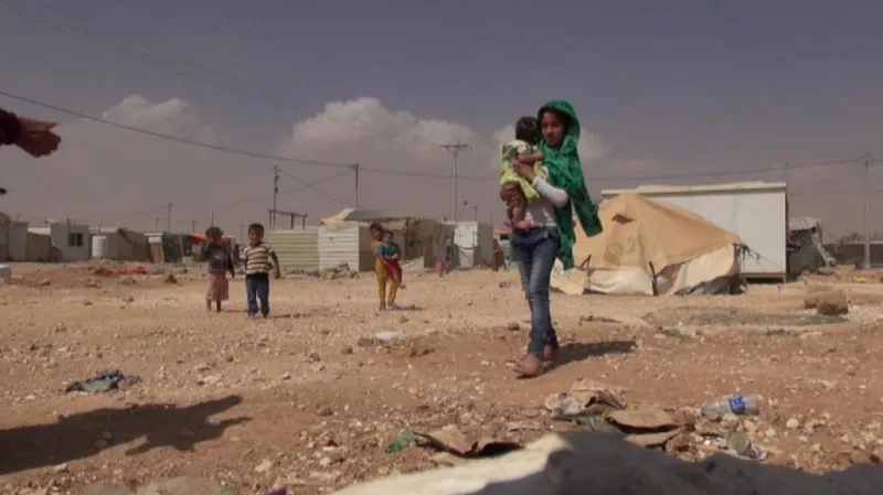 Uprchlický tábor v Zátarí