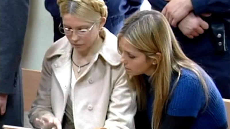 Julija Tymošenková u soudu