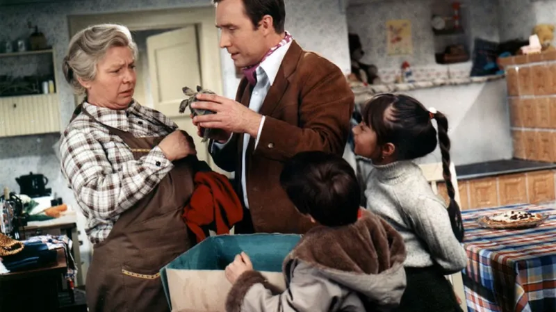 V seriálu Tajemství proutěného košíku (1977)