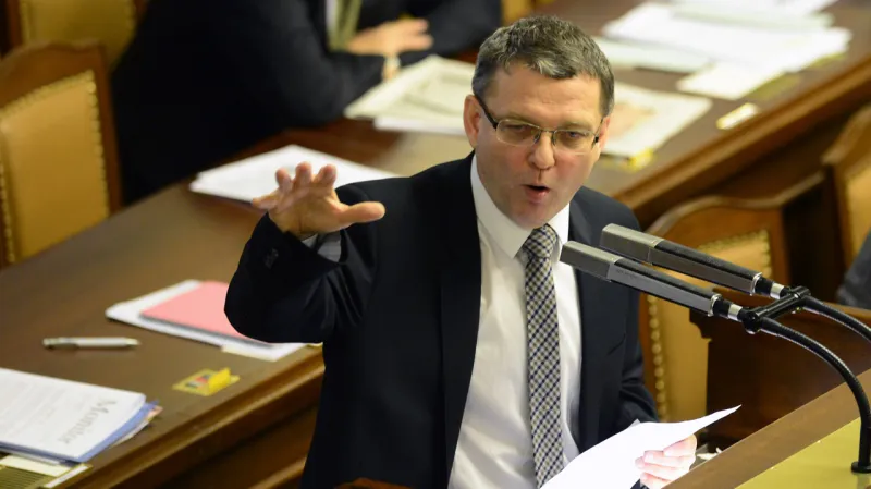 Lubomír Zaorálek ve sněmovně