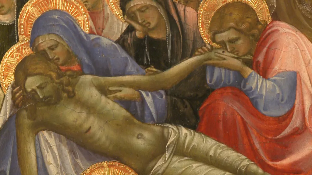 Lorenzo Monaco / Oplakávání Krista