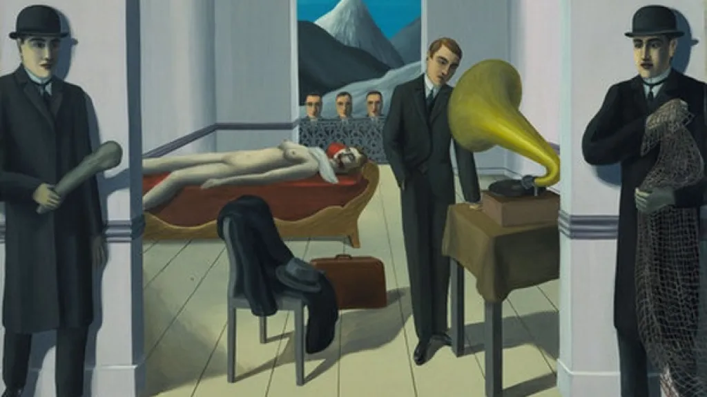 René Magritte / The Menaced Assassin, 1927