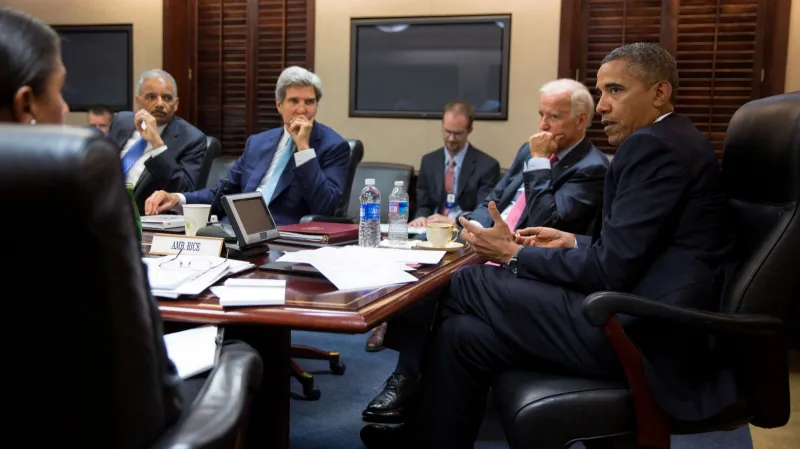 Barack Obama diskutuje o situaci v Sýrii