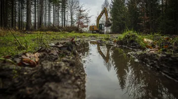 Zadržování vody v krajině v Jizerských horách