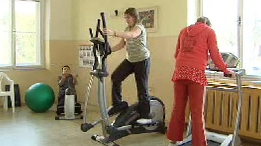 Obézní děti v posilovně