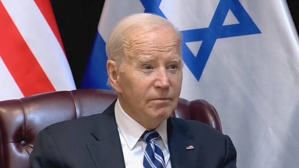 Prezident USA Joe Biden v Izraeli