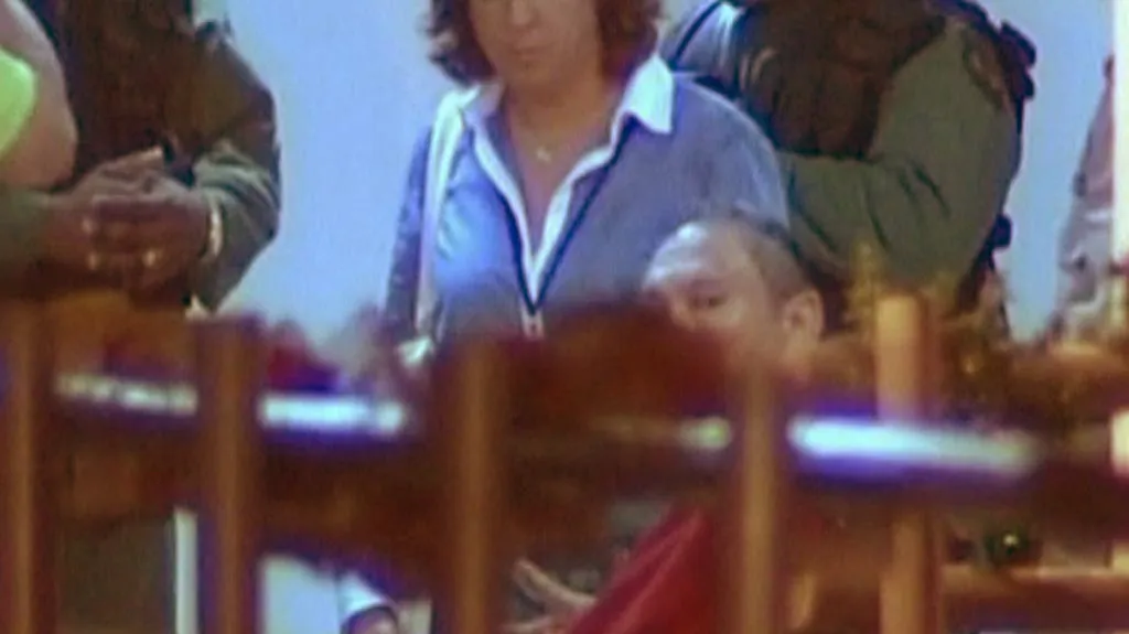 Manuel Noriega po příjezdu do Panamy