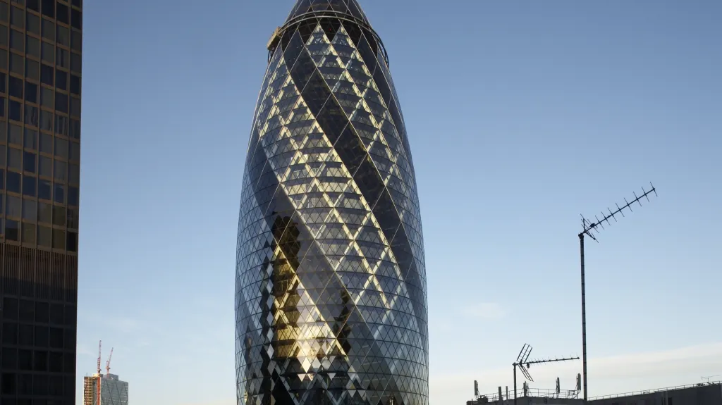 Londýnská Okurka (Gherkin)