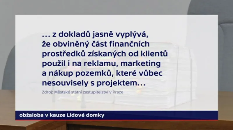 Obžaloba v kauze Lidové domky
