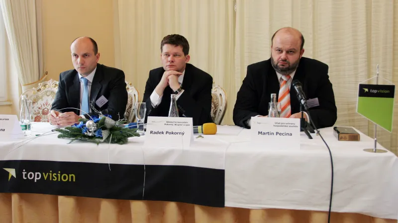 Advokát Pokorný na Strategickém fóru Top Vision v roce 2007