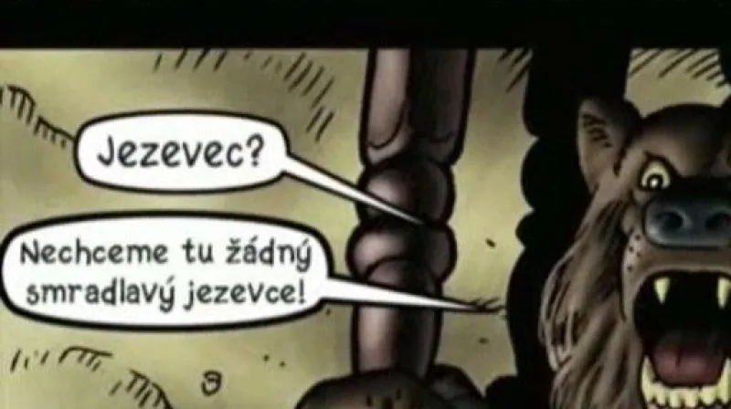Listování Talbotovým komiksem