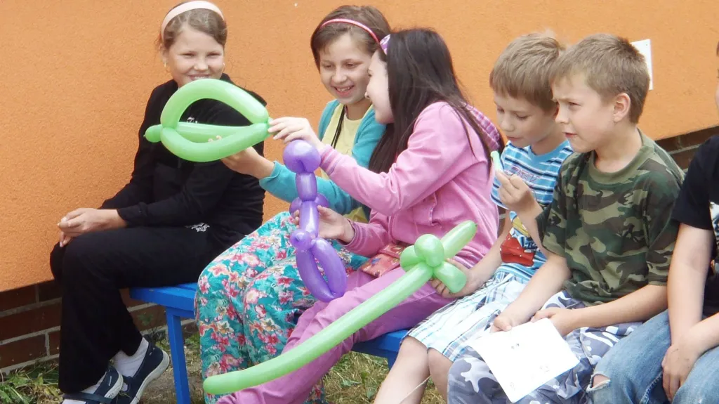 Balónková show školní družiny Slovákova