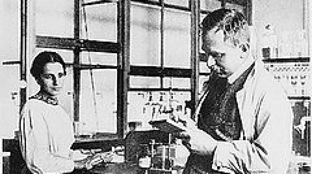 Otto Hahn a Lise Meitnerová
