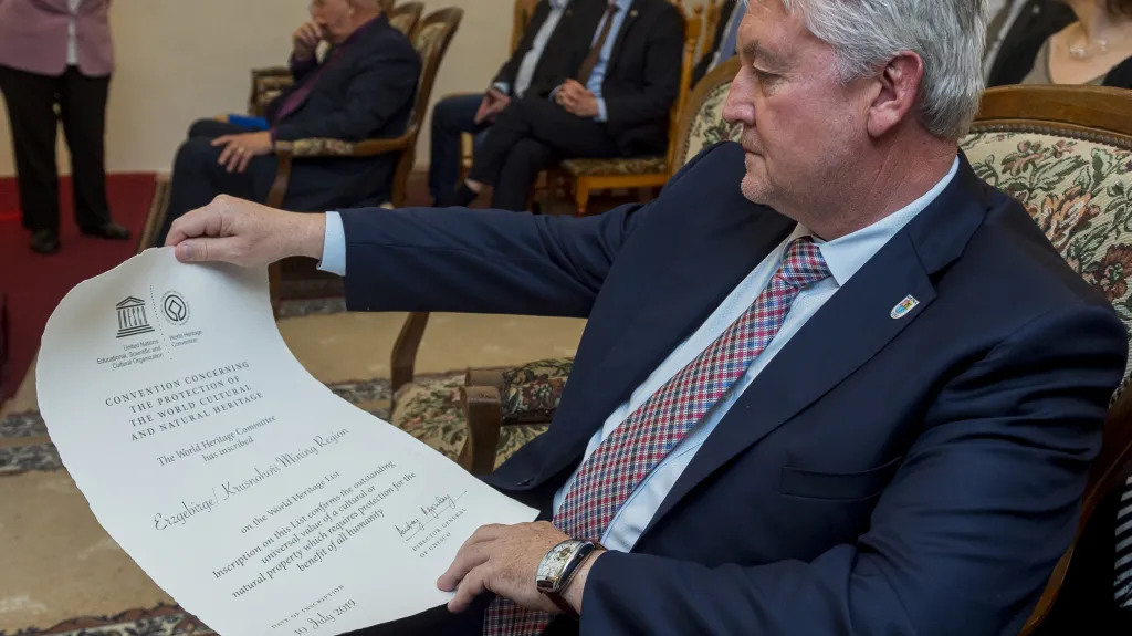 Starosta Krupky Zdeněk Matouš
