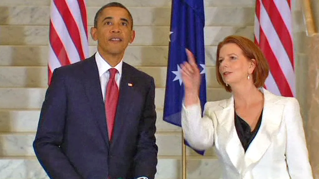 Barack Obama a Julia Gillardová