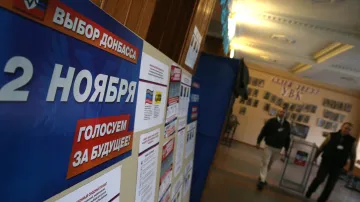 Volby proruských separatistů