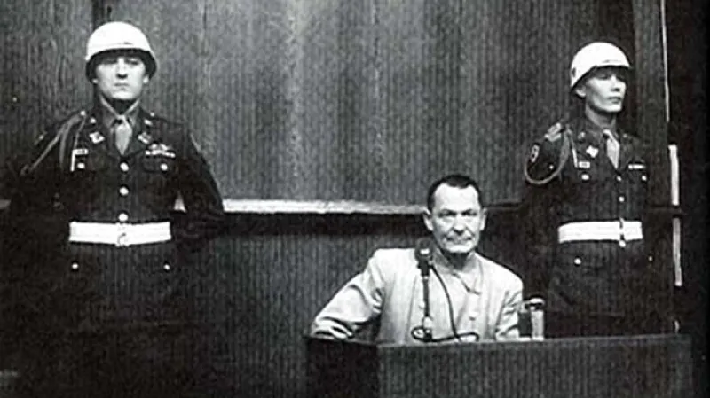 Hermann Göring u Norimberského procesu