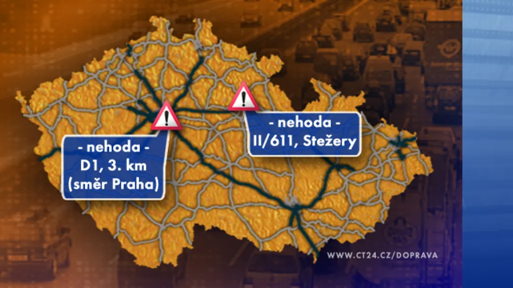 Dopravní situace ve středu 10. 9. 2008