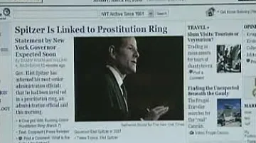 Článek v New York Times o Spitzerově údajném skandálu