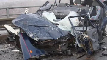 Při tragické nehodě u Kuřimi zahynul řidič felicie