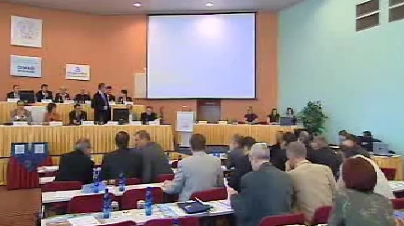 Delegáti sjezdu České lékařské komory