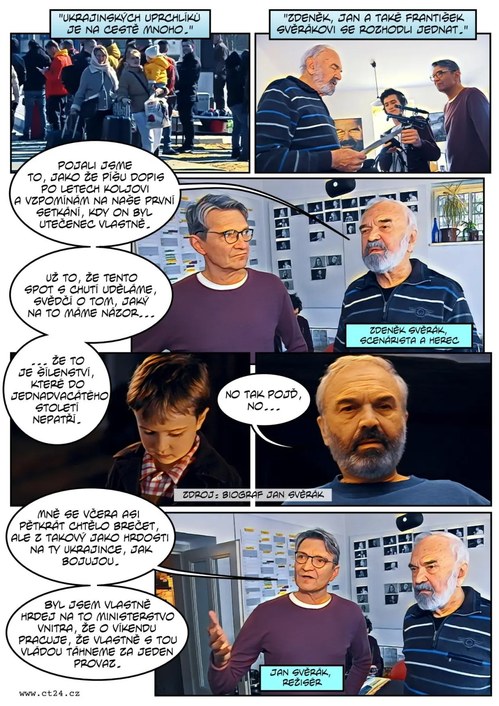 Svěrákův dopis Koljovi