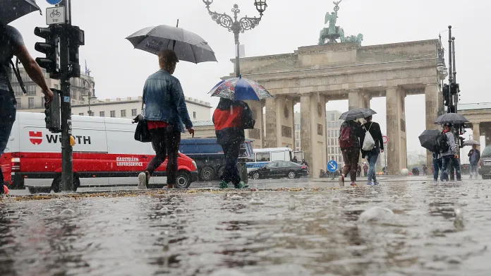 Vytrvalé deště zasáhly i Berlín