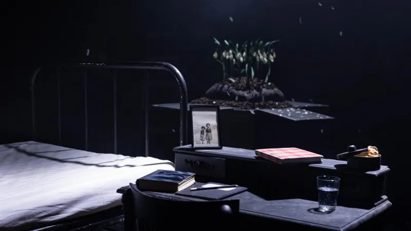 Z opery Deník Anne Frankové (Jihočeské divadlo)