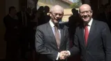 Nejen ruským plynem živa je Unie, shodl se Sobotka s Van Rompuyem
