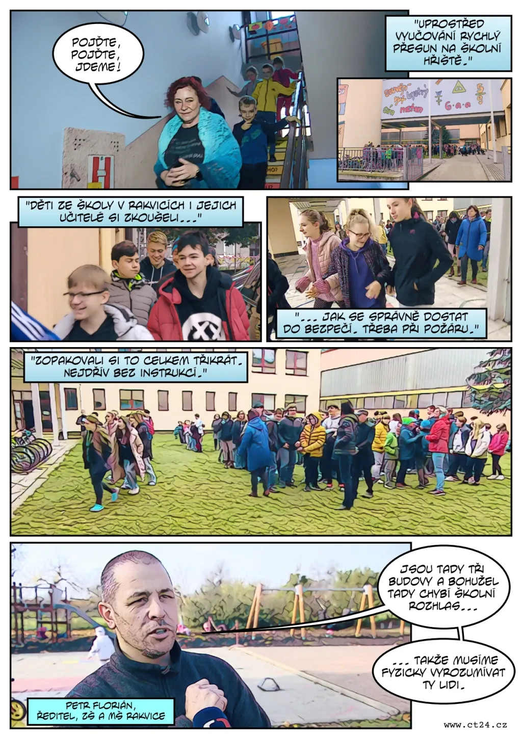 Správné zásady evakuace