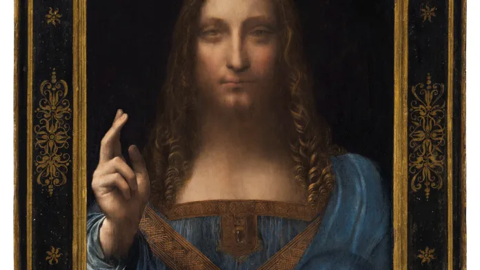 Da Vinciho obraz Spasitel světa