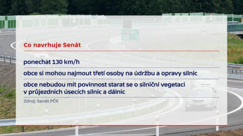 Senátní návrh novely o dálnicích