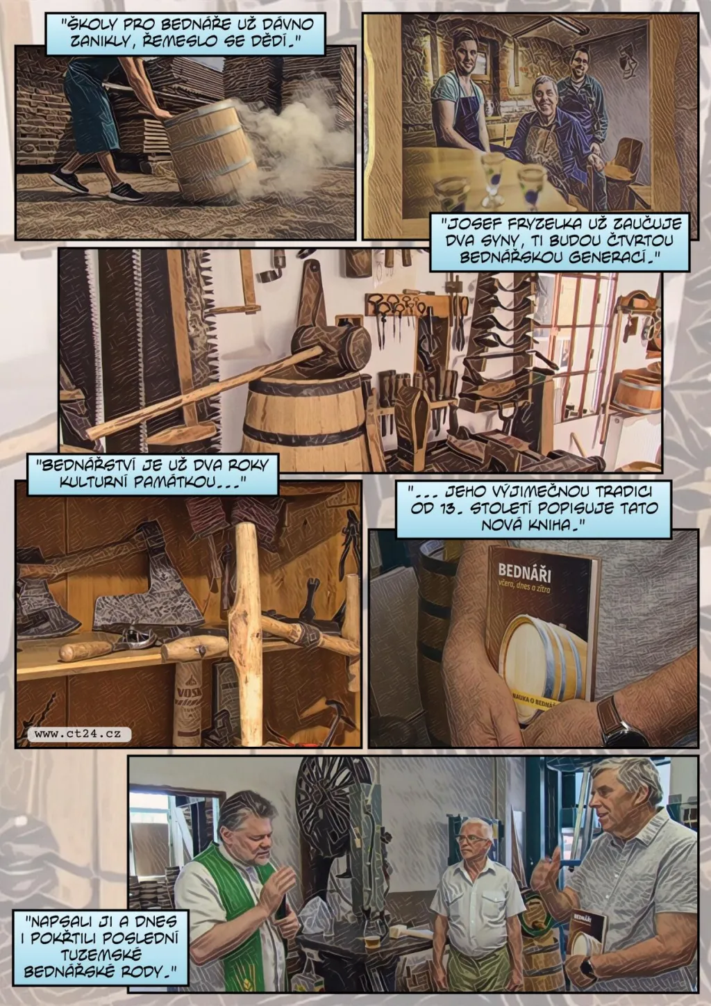 Bednářství patří mezi zapomenutá řemesla. Tradičním způsobem v Česku vyrábí už jen pár firem