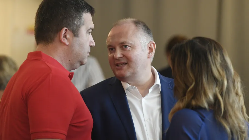 Michal Hašek jako volební manažer ČSSD v srpnu 2020