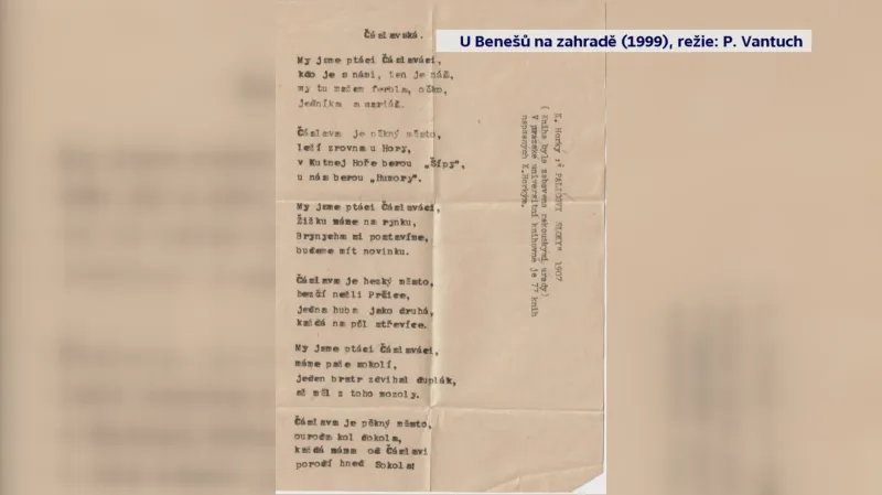 Báseň z peněženky brigádního generála Františka Moravce