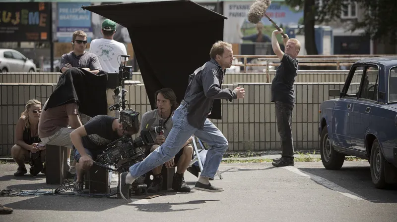 Natáčení filmu Rudý kapitán