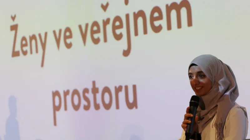 Eman Ghaleb na Kongresu žen