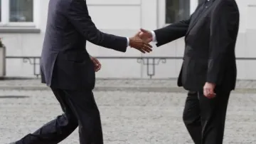 Barack Obama a Bronislaw Komorowski